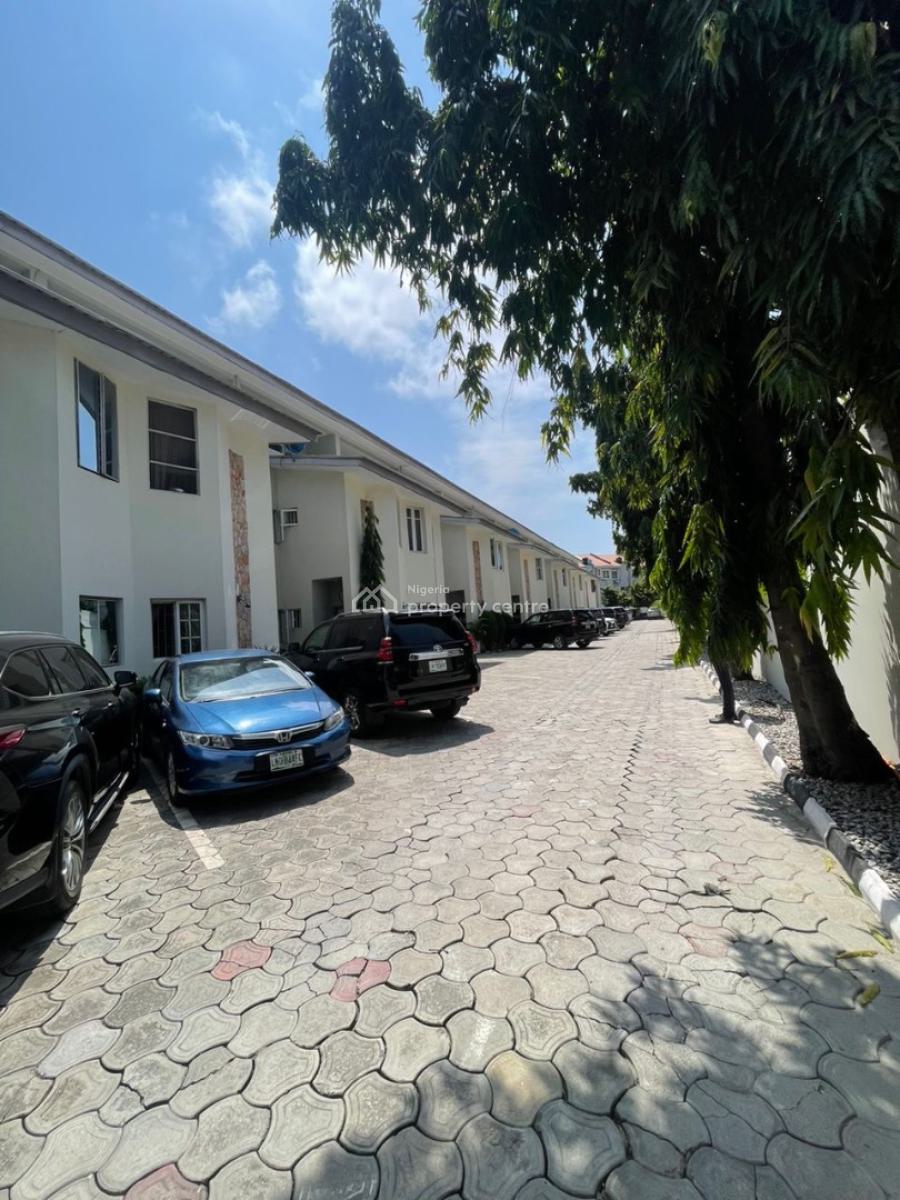 3 Bedroom Terrace Duplex with a Room Bq and Study Room, Victoria Island (vi), Lagos, Terraced Duplex for Rent