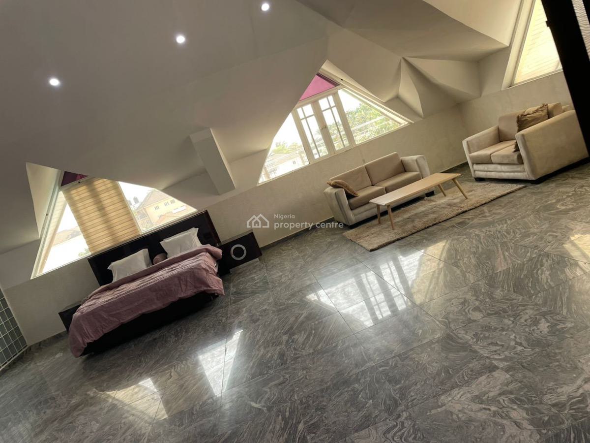 Luxury 3 Bedroom Serviced & Furnished Penthouse,rooftop,elevator,pool, Serene Neighborhood, Jabi, Abuja, Flat / Apartment for Rent