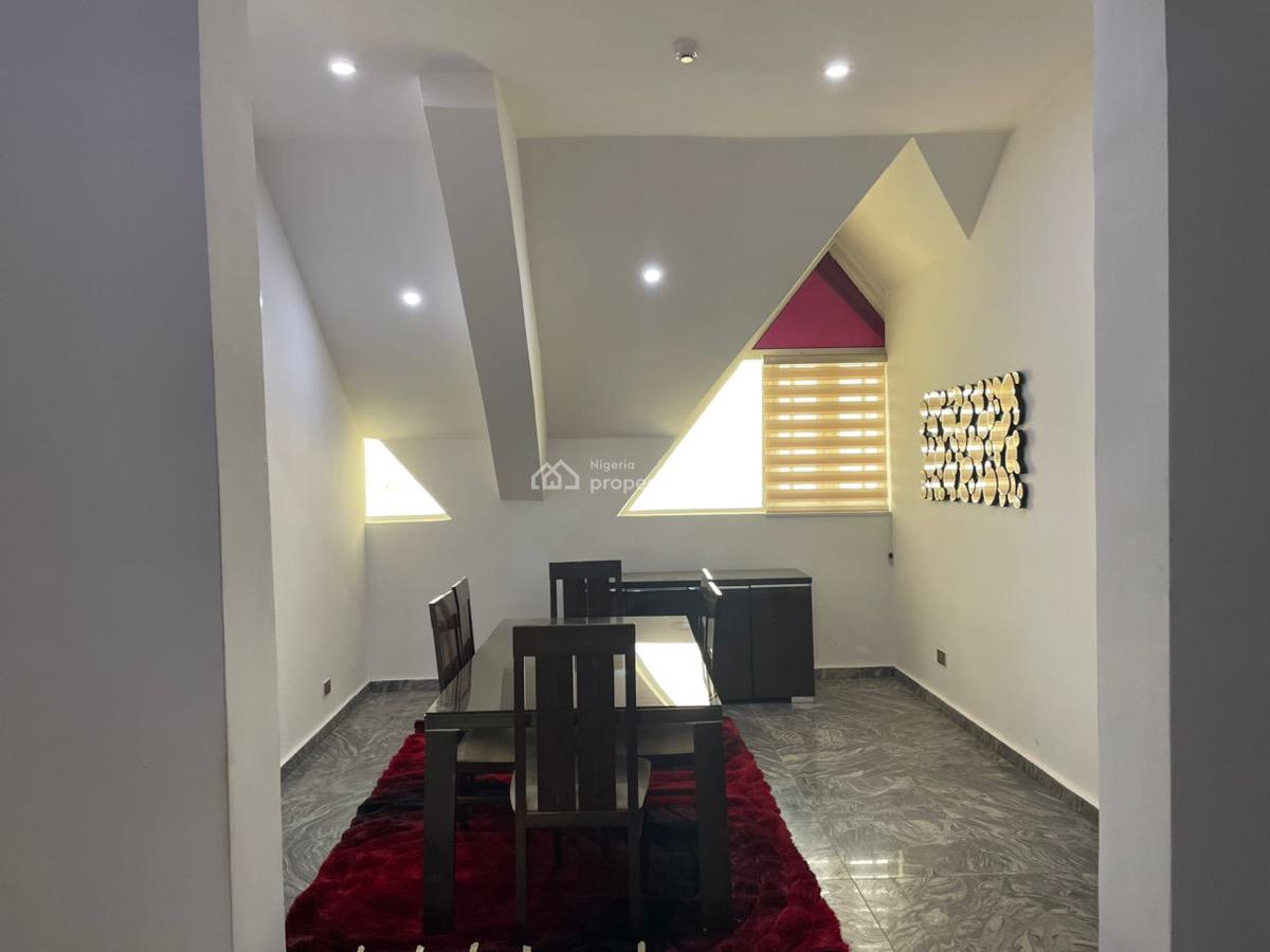 Luxury 3 Bedroom Serviced & Furnished Penthouse,rooftop,elevator,pool, Serene Neighborhood, Jabi, Abuja, Flat / Apartment for Rent