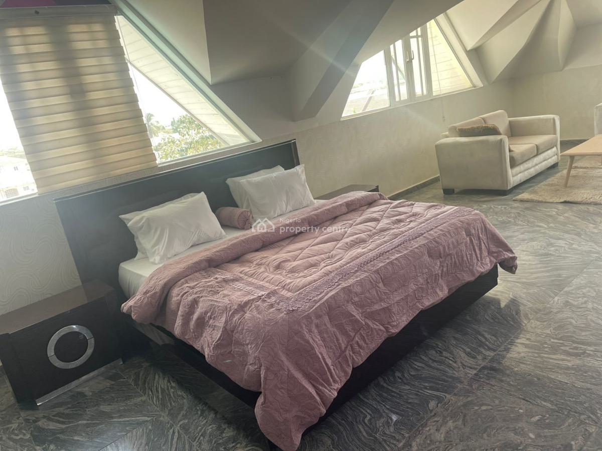 Luxury 3 Bedroom Serviced & Furnished Penthouse,rooftop,elevator,pool, Serene Neighborhood, Jabi, Abuja, Flat / Apartment for Rent