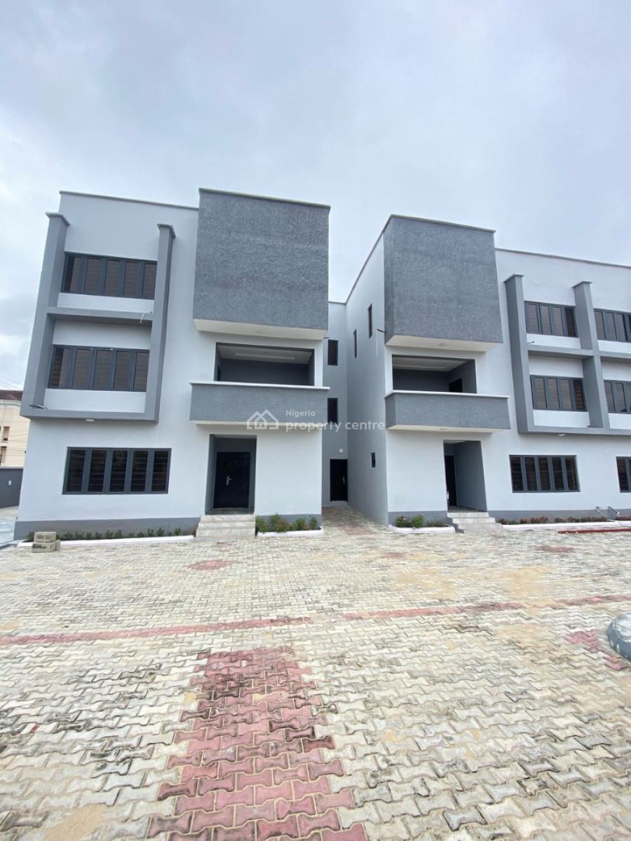 Spacious 4 Terrace Duplex with Bq, Ologolo, Lekki, Lagos, Terraced Duplex for Rent