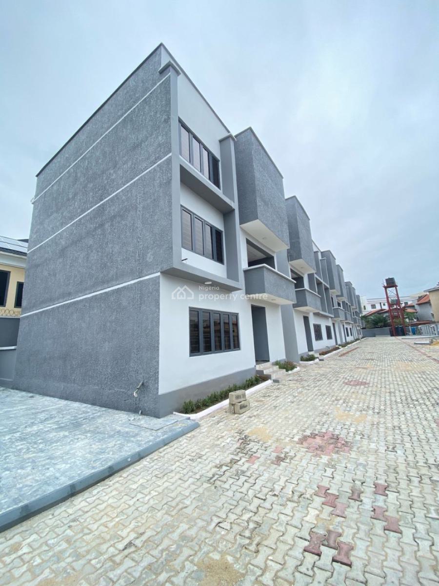 Spacious 4 Terrace Duplex with Bq, Ologolo, Lekki, Lagos, Terraced Duplex for Rent