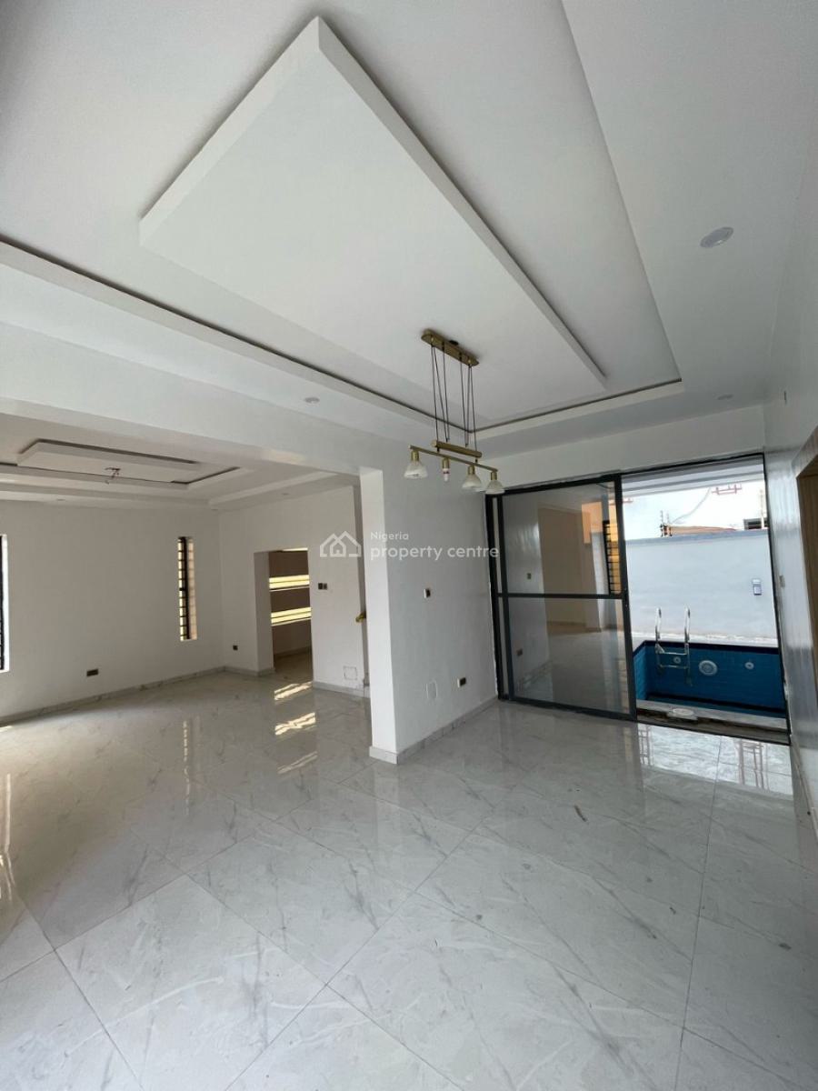 Five 5 Bedroom Detached Duplex with Bq,cinema, Swimming Pool, Gra Phase 2, Magodo, Lagos, Detached Duplex for Sale