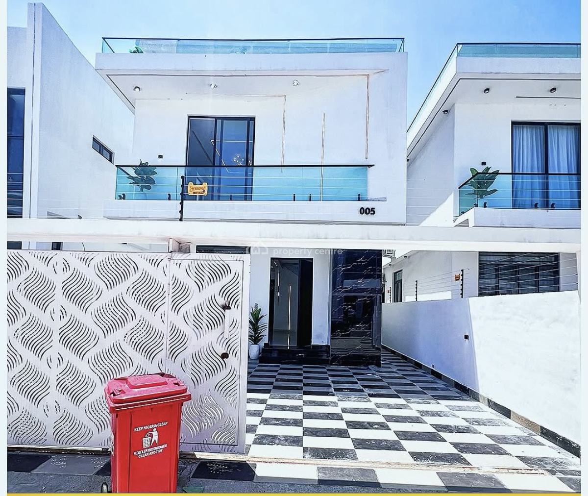 Newly Built Luxury 4 Bedrooms, Orchid Road, Lekki, Lagos, Detached Duplex for Sale