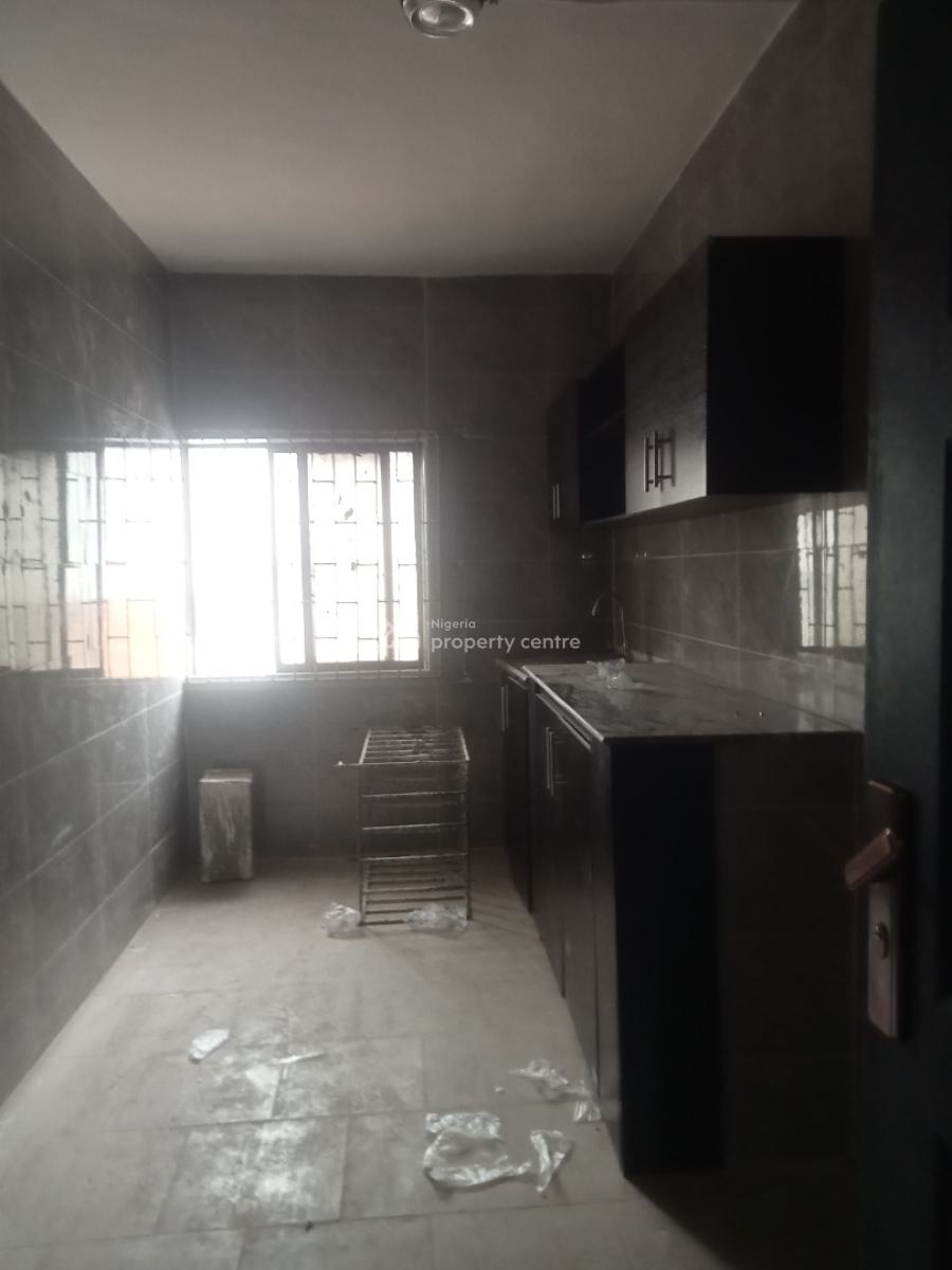 Newly Renovated 3 Bedroom Apartment (ensuite, Upstairs), Off College Road (estate), Ogba, Ikeja, Lagos, Flat / Apartment for Rent