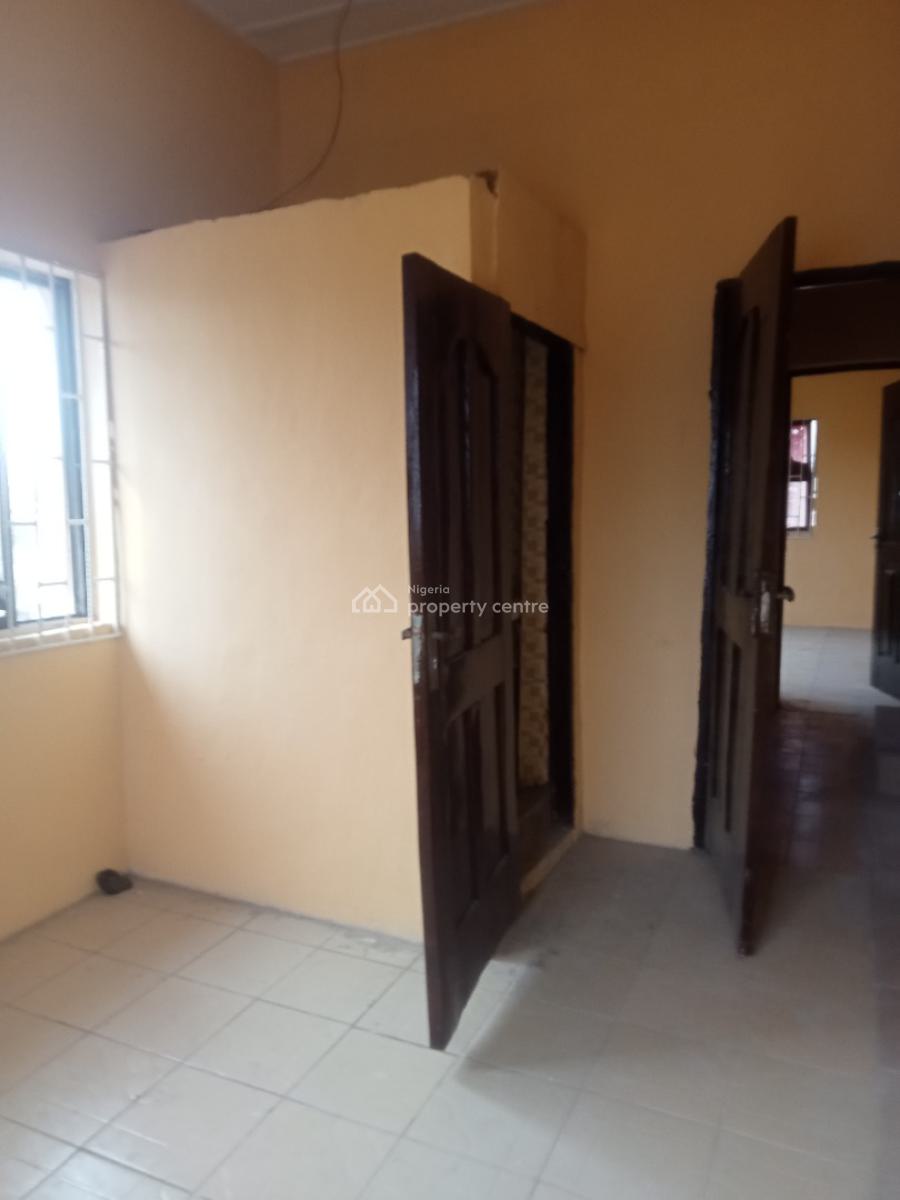 Newly Renovated 3 Bedroom Apartment (upstairs), Off College Road (in an Estate), Ogba, Ikeja, Lagos, Flat / Apartment for Rent