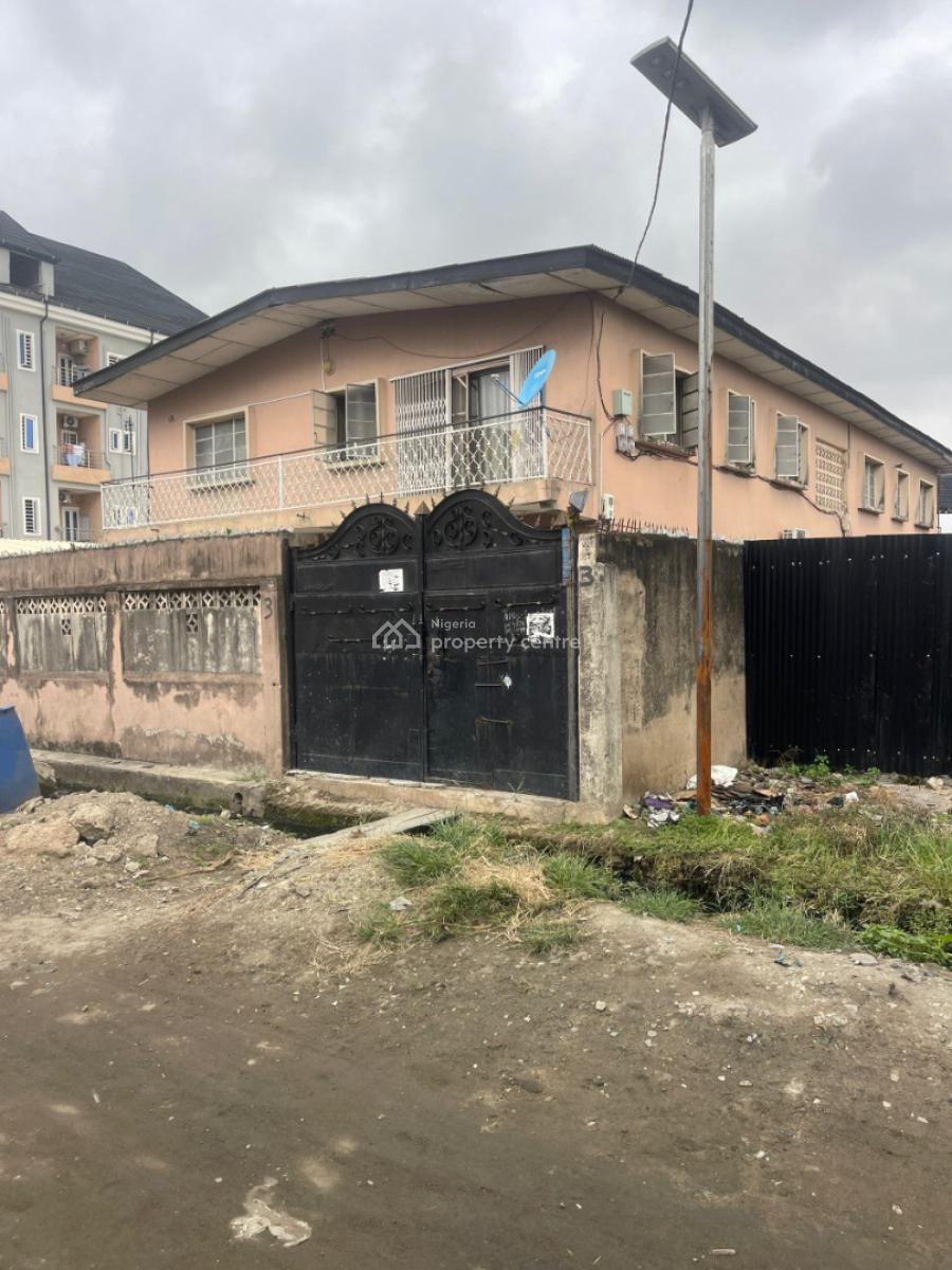 One Full Storey on a Full Plot in a Serene Area, Surulere, Lagos, Detached Bungalow for Sale