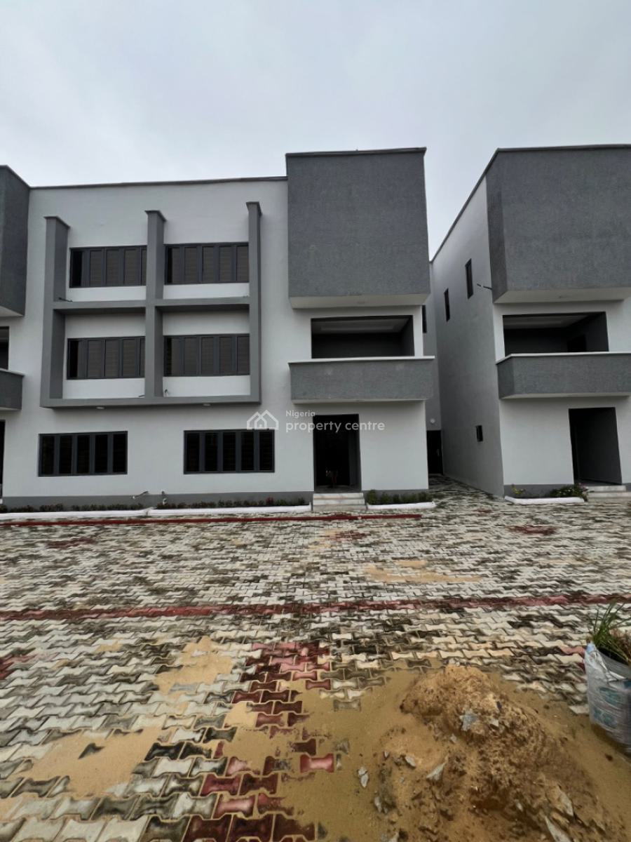 Sharp 4 Bedroom Terrace Duplex, Spg Road, Lekki, Lagos, Terraced Duplex for Sale