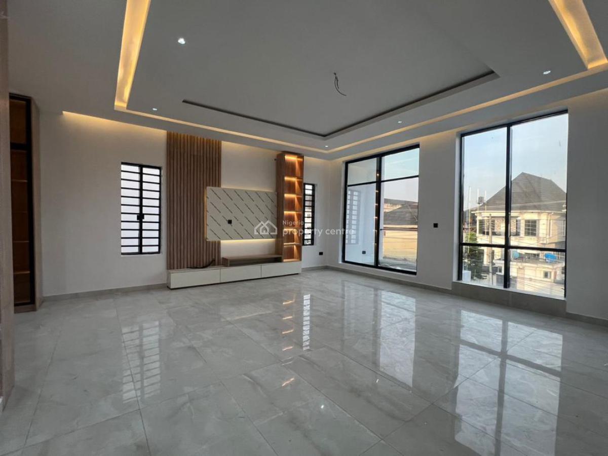 Luxurious 5 Bedroom Fully Detached Duplex with Bq, Osapa, Lekki, Lagos, Detached Duplex for Sale