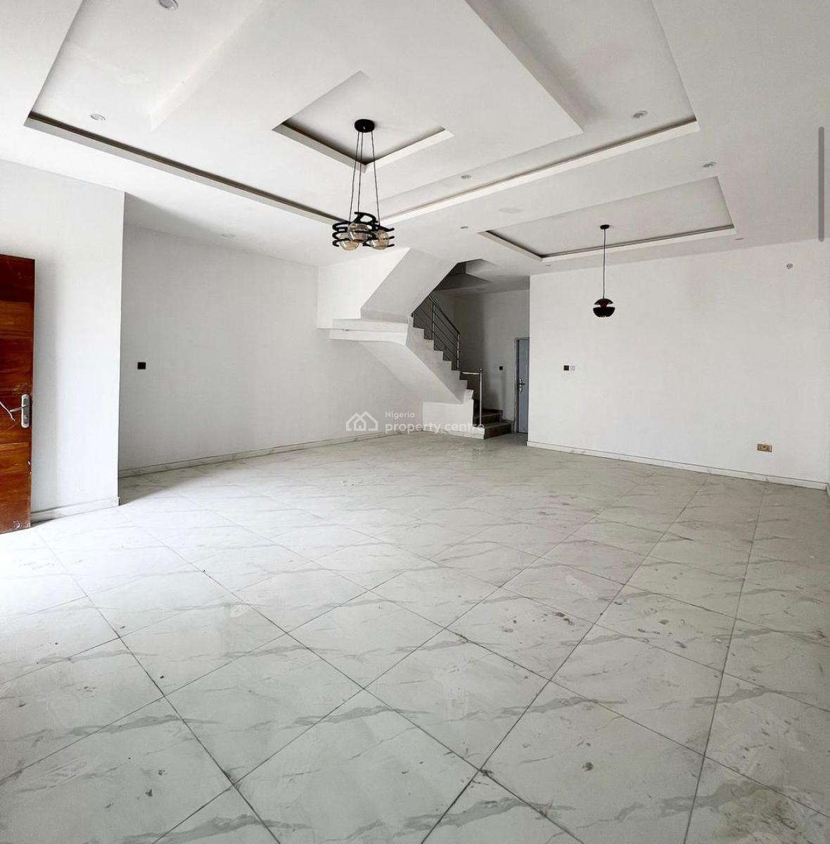 4bedroom Terrace Duplex with a Bq (self Compound), Ikota, Lekki, Lagos, Terraced Duplex for Rent