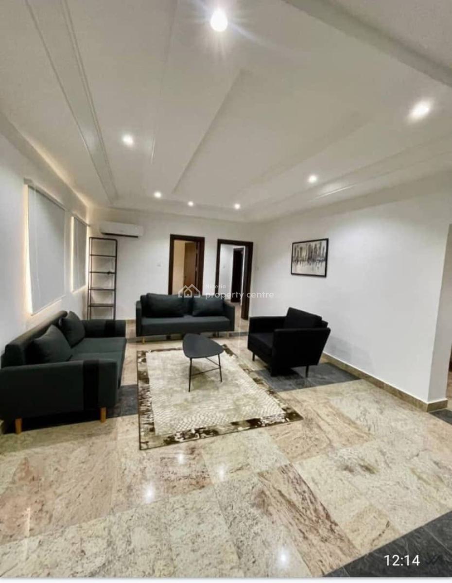 Brand New Luxury 3 Bedroom Furnished Apartment,24 Hrs Power Supply.., Wuse2, Beautiful Vicinity, Wuse 2, Abuja, Flat / Apartment for Rent