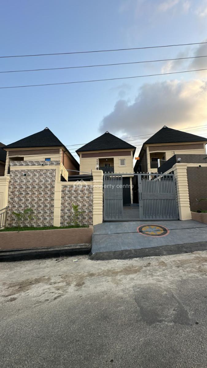 Luxury 4 Bedroom Fully Detached Duplex with Bq in a Serene Gated Estat, Ogba, Ikeja, Lagos, Detached Duplex for Sale
