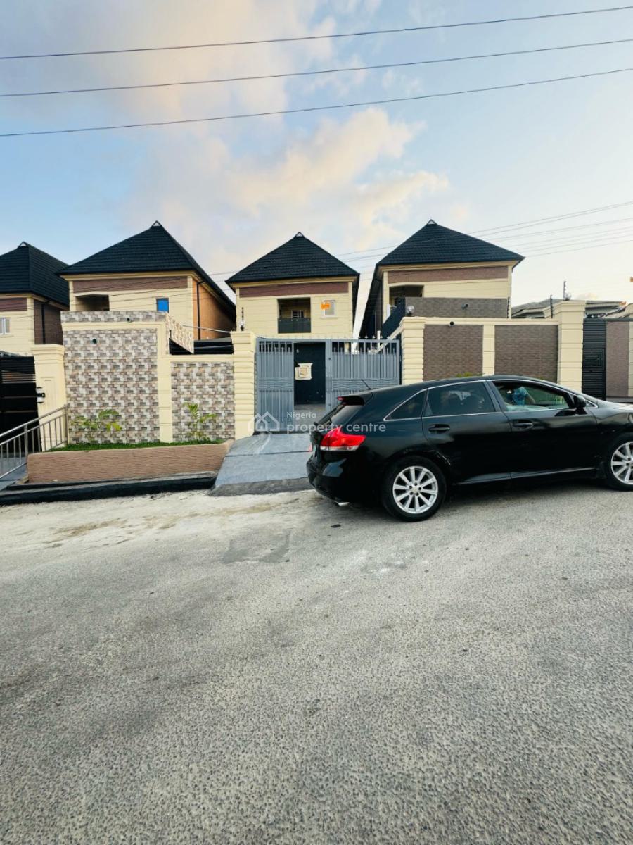 Luxury 4 Bedroom Fully Detached Duplex with Bq in a Serene Gated Estat, Ogba, Ikeja, Lagos, Detached Duplex for Sale