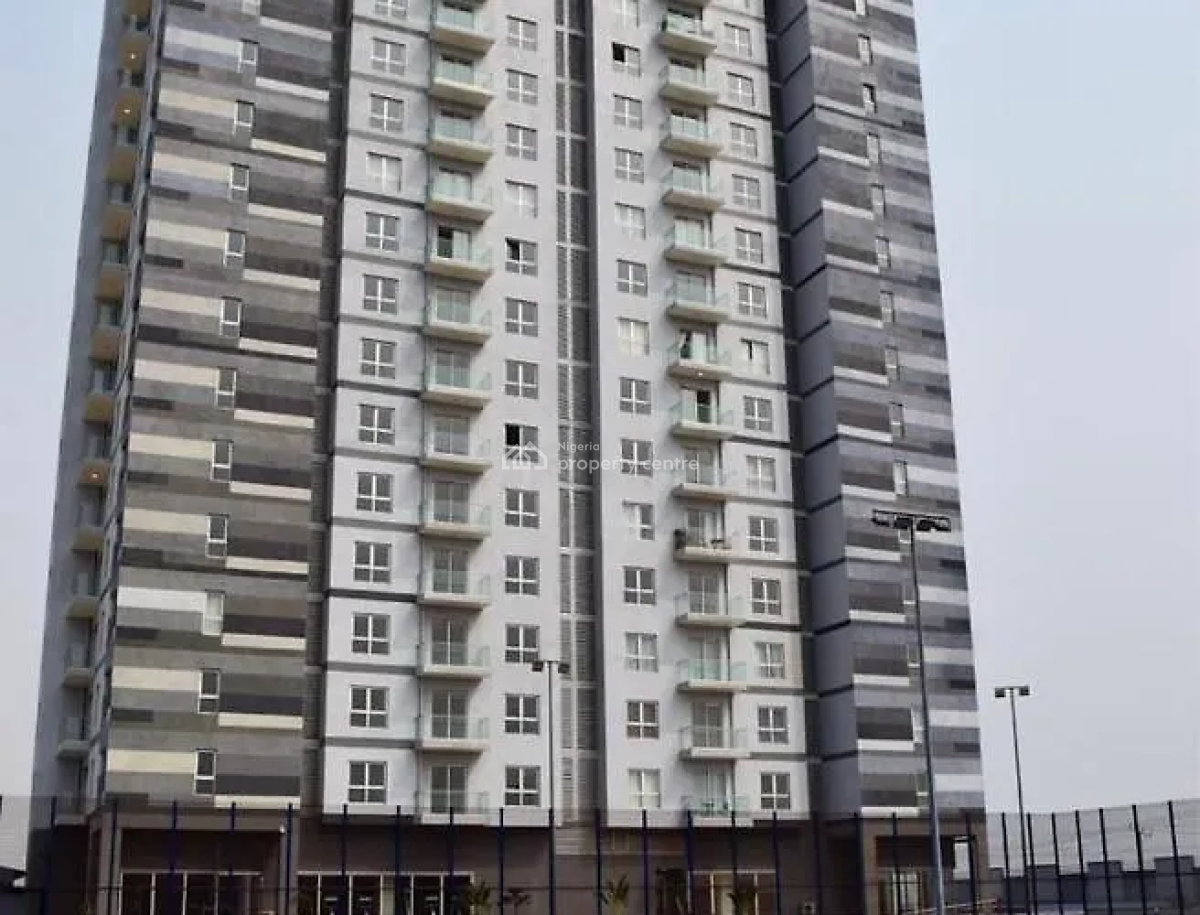 Water Front Ensuit 2 Bed + Bq in a Highrise with Elevator/ Gym/ Pool, Blue. Water Apartments, Lekki Phase 1, Lekki, Lagos, Flat / Apartment for Rent