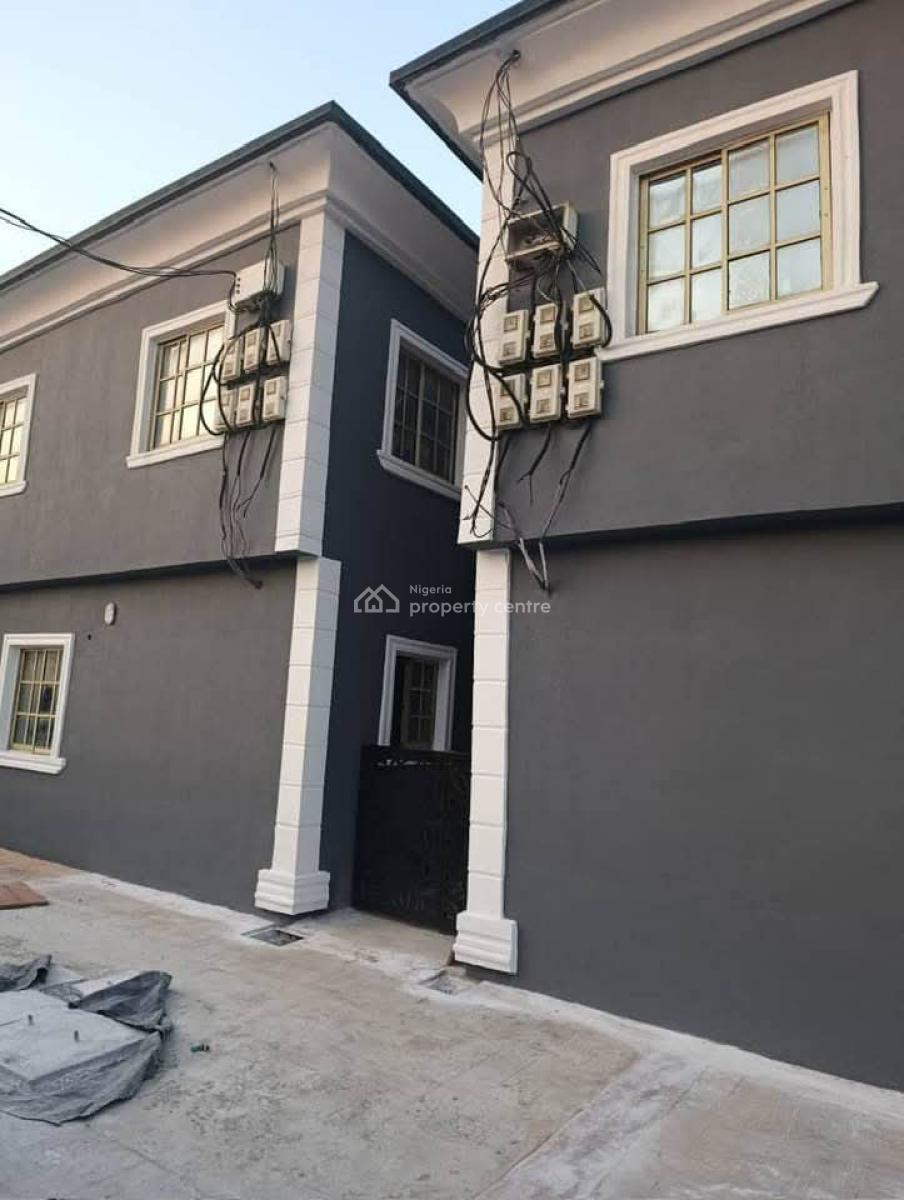 Newly Built 12 Numbers of 2 Bedroom Flat Vacant, Lasu Road Igando, Igando, Ikotun, Lagos, Block of Flats for Sale
