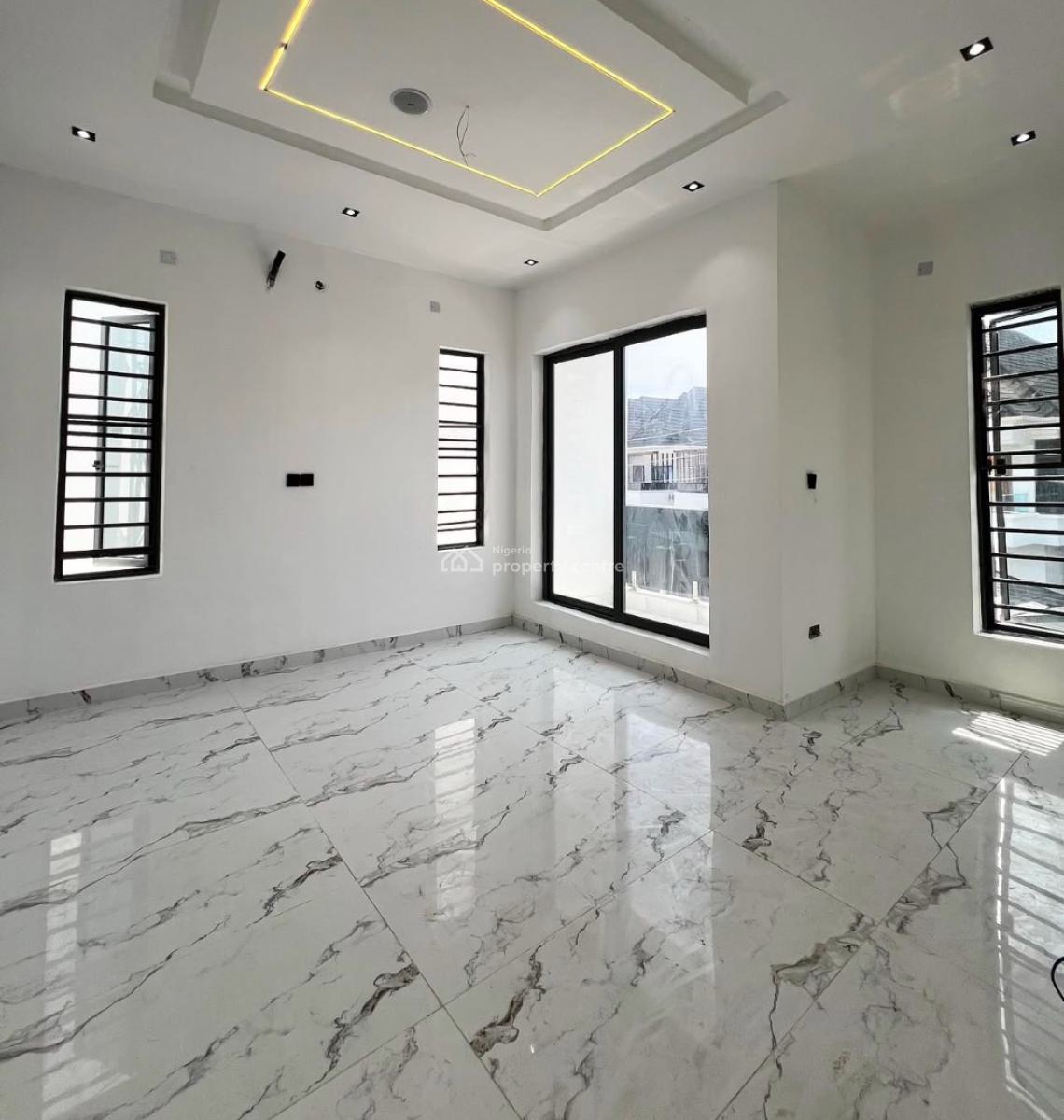 Tastefully 4 Bedroom Fully Detached Duplex with Bq Corner Unit, Lekki County Homes, Ikota, Lekki, Lagos, Detached Duplex for Sale