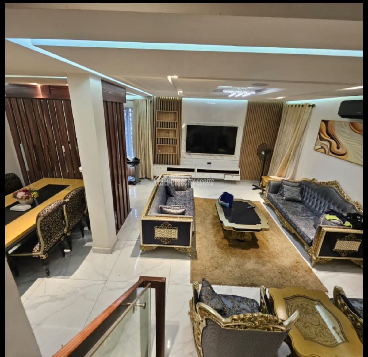 Luxury 5-bedroom Smart Duplex in Ikeja, Adeniyi Jones Ikeja, Ikeja, Lagos, Detached Duplex for Rent