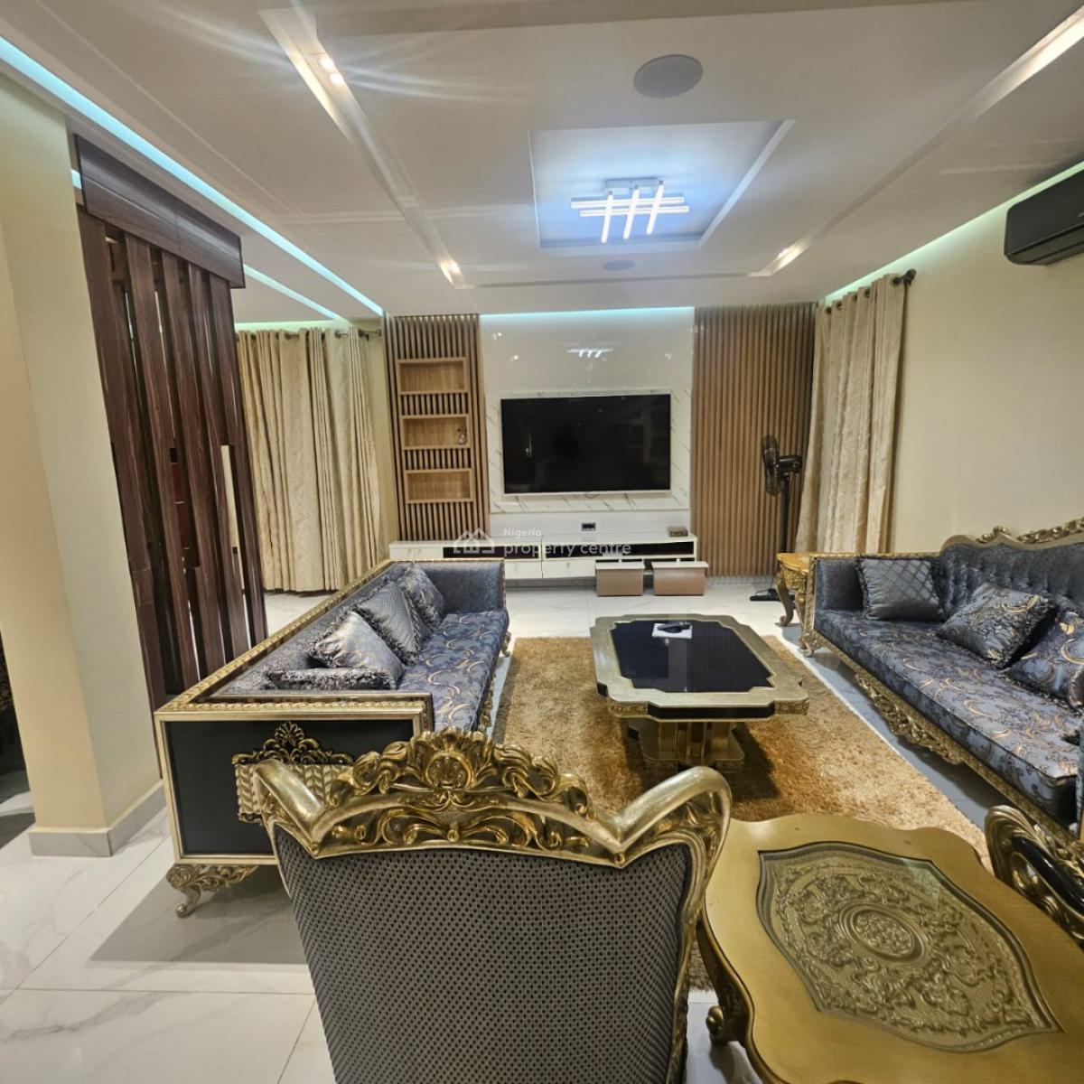 Luxury 5 Bedrooms Smart Duplex, Adeniyi Jones, Ikeja, Lagos, Detached Duplex for Rent
