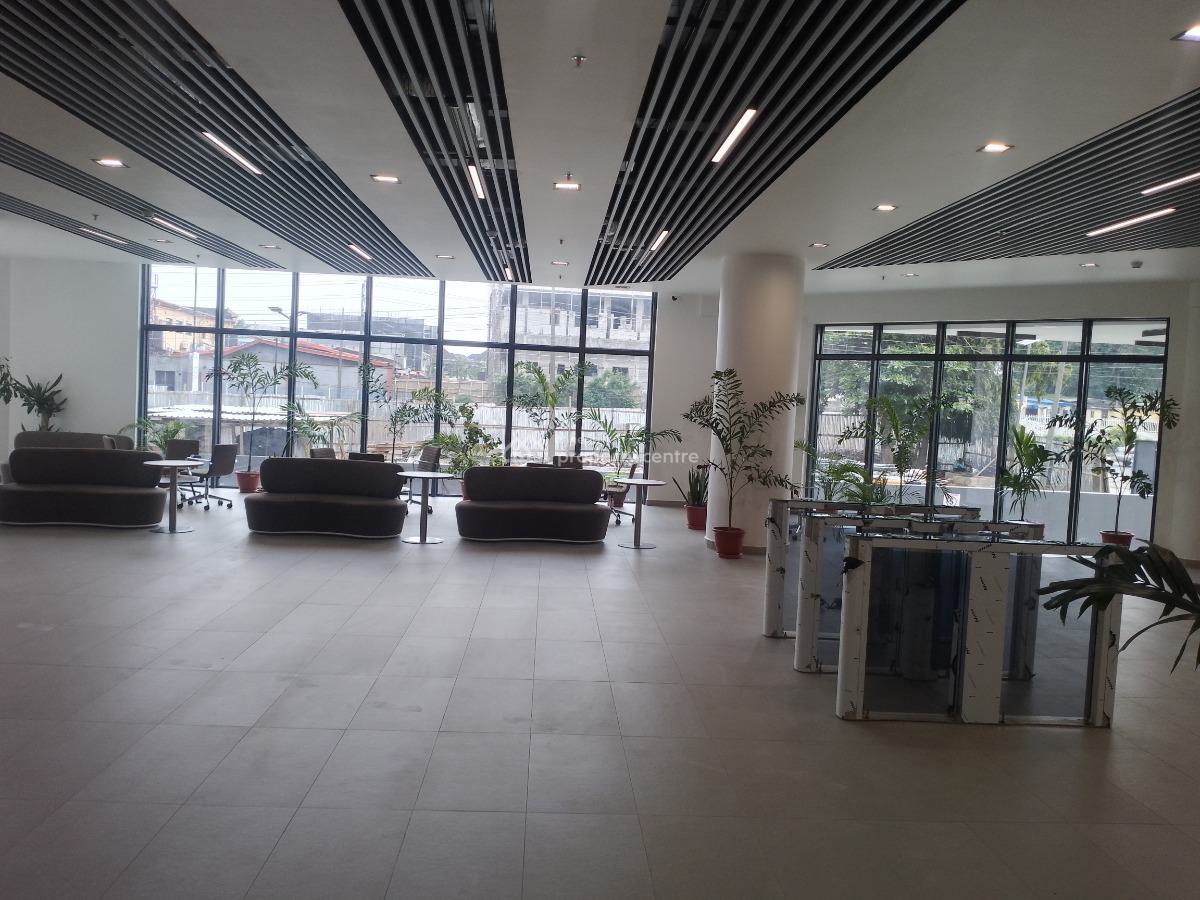Fully Serviced 1,000 and 1,200 Open Plan Office Space, Mobolaji Bank Anthony Way, Ikeja, Lagos, Office Space for Rent