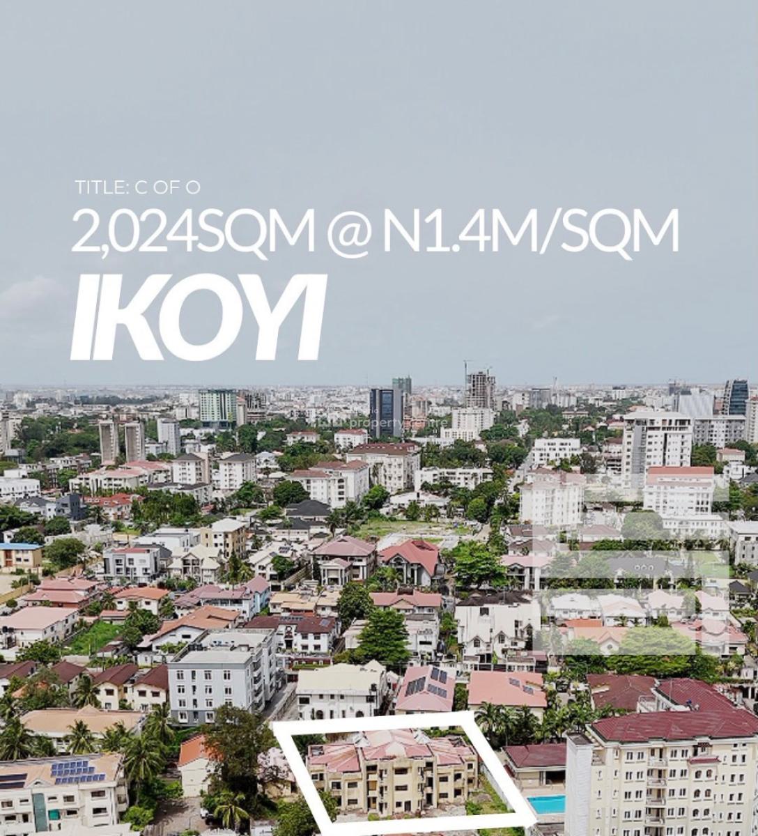 Lovely 2,024sqm Land Available, Ikoyi, Lagos, Residential Land for Sale