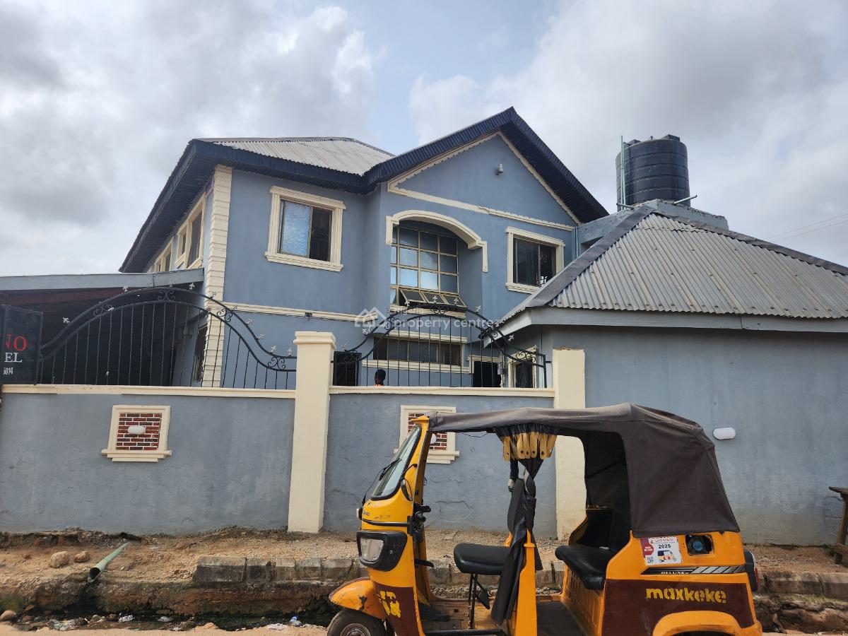 Strategic 6 Room Hotel on a Tarred Road, Near Nta, Agodi Ibadan, Agodi Gate, Ibadan North, Oyo, Hotel / Guest House for Sale