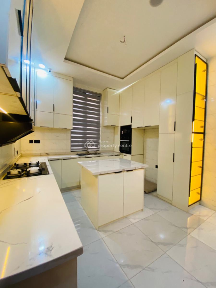 Brand New Contemporary 5 Bedroom Fully Detached Duplex with Bq, Chevron Drive. Located in  a Serene , Beautiful and Secured Estate, Lekki, Lagos, Detached Duplex for Sale
