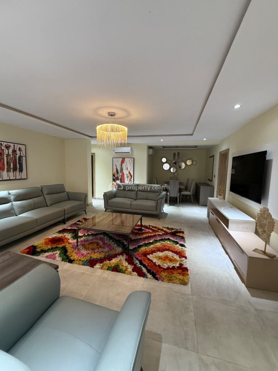 Brand New Tastefully Furnished 3 Bedrooms Flat with Bq, Wuye, Wuye, Abuja, Flat / Apartment for Rent