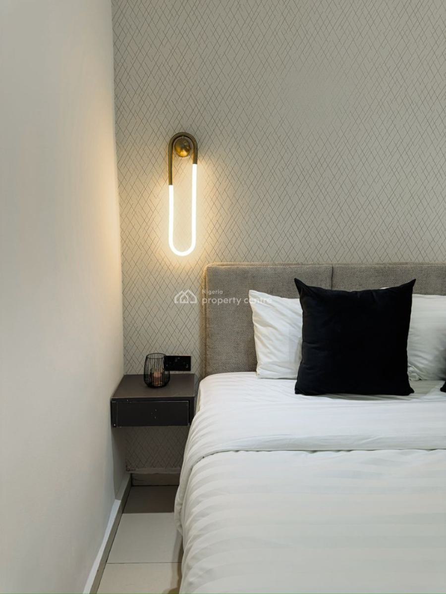 Beautiful 1 Bedroom Apartment with Outdoor Jacuzzi, Behind Dowen College, Lekki Phase 1, Lekki, Lagos, Flat / Apartment Short Let