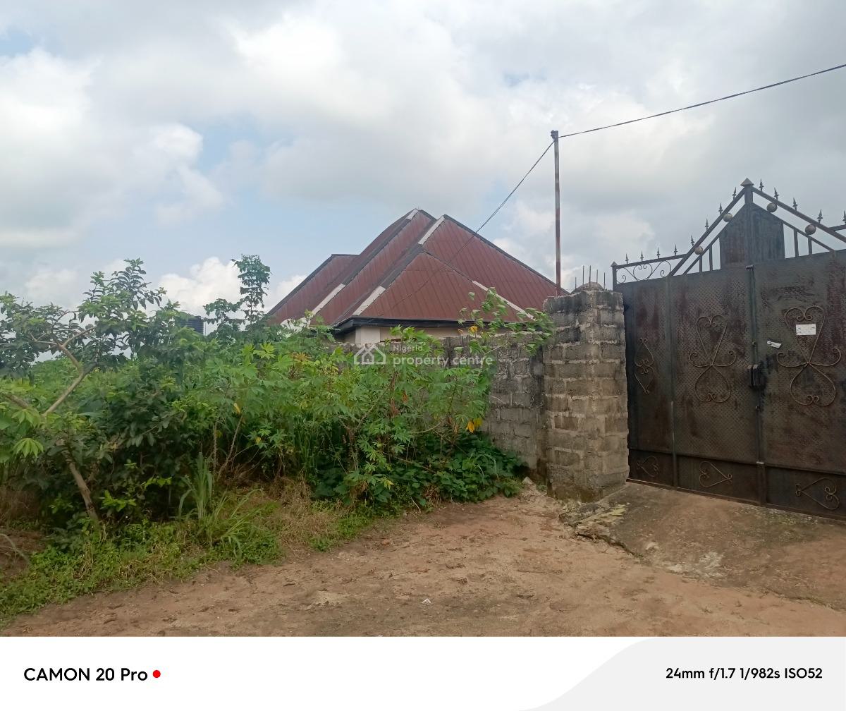 One Plot of Land with 100feet Fence Advantage, Avu Off Ph Road, Owerri Municipal, Imo, Residential Land for Sale