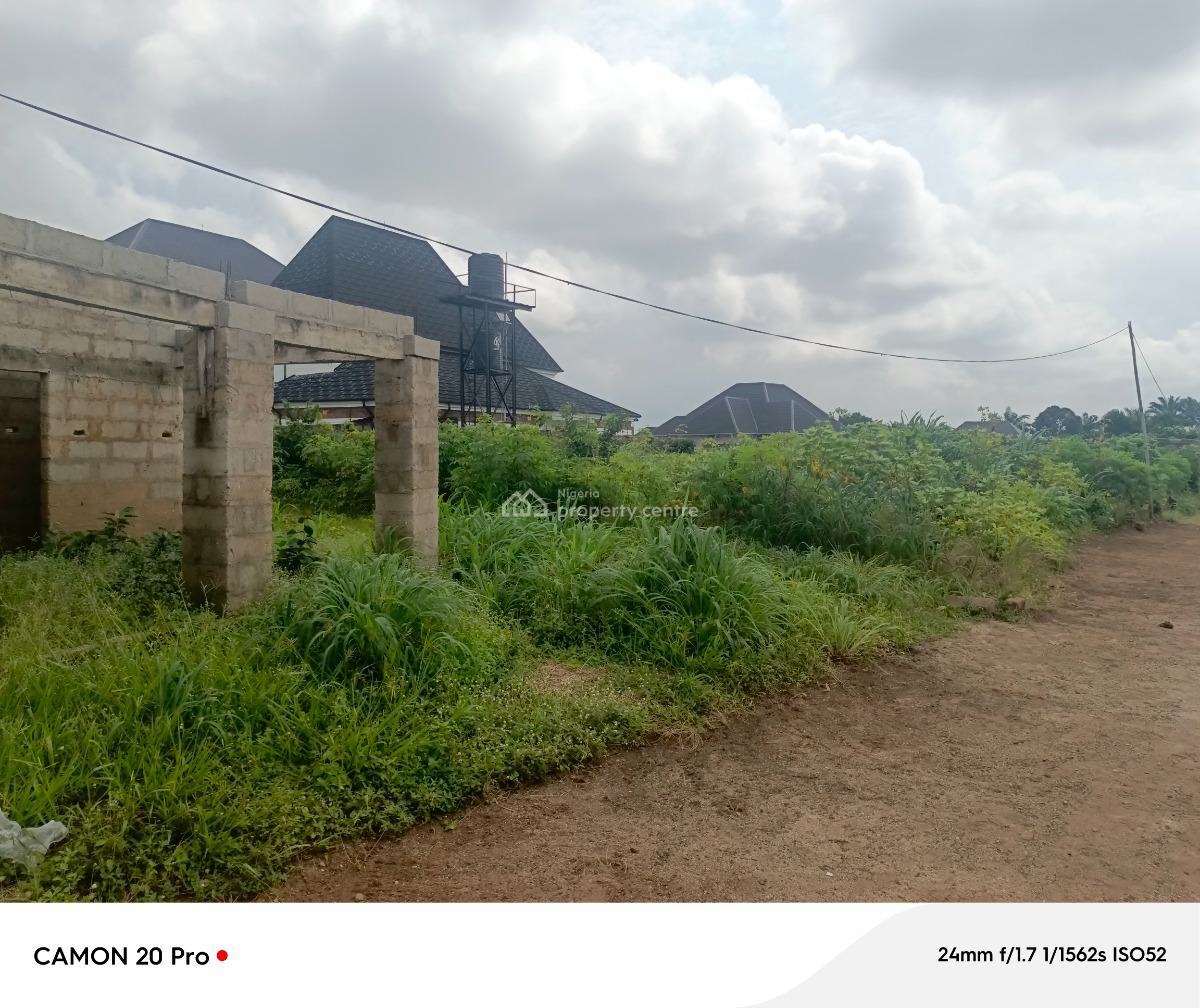One Plot of Land with 100feet Fence Advantage, Avu Off Ph Road, Owerri Municipal, Imo, Residential Land for Sale