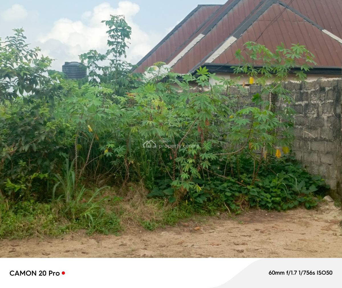 One Plot of Land with 100feet Fence Advantage, Avu Off Ph Road, Owerri Municipal, Imo, Residential Land for Sale