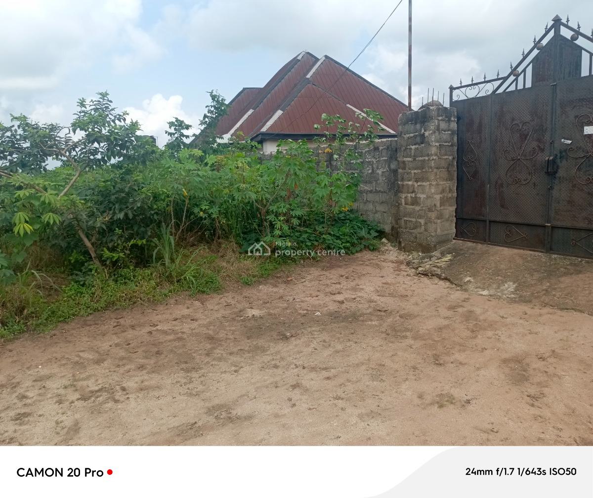 One Plot of Land with 100feet Fence Advantage, Avu Off Ph Road, Owerri Municipal, Imo, Residential Land for Sale