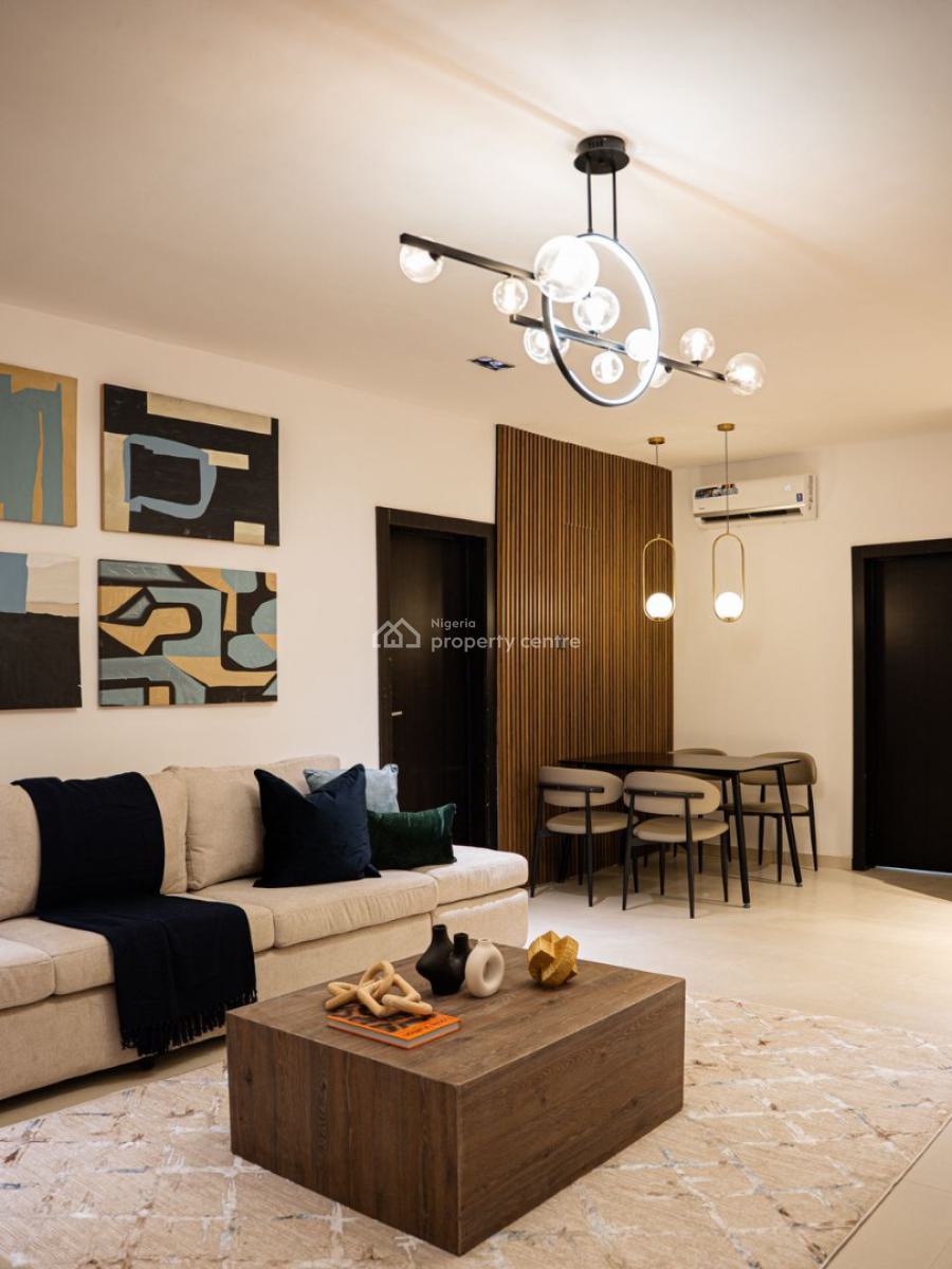 Cozy 2 Bedrooms with Outdoor Jacuzzi, Behind Dowen College, Lekki Phase 1, Lekki, Lagos, Flat / Apartment Short Let