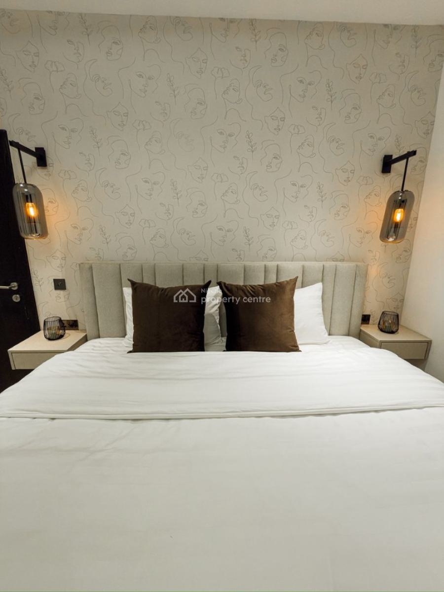 Cozy 2 Bedrooms with Outdoor Jacuzzi, Behind Dowen College, Lekki Phase 1, Lekki, Lagos, Flat / Apartment Short Let