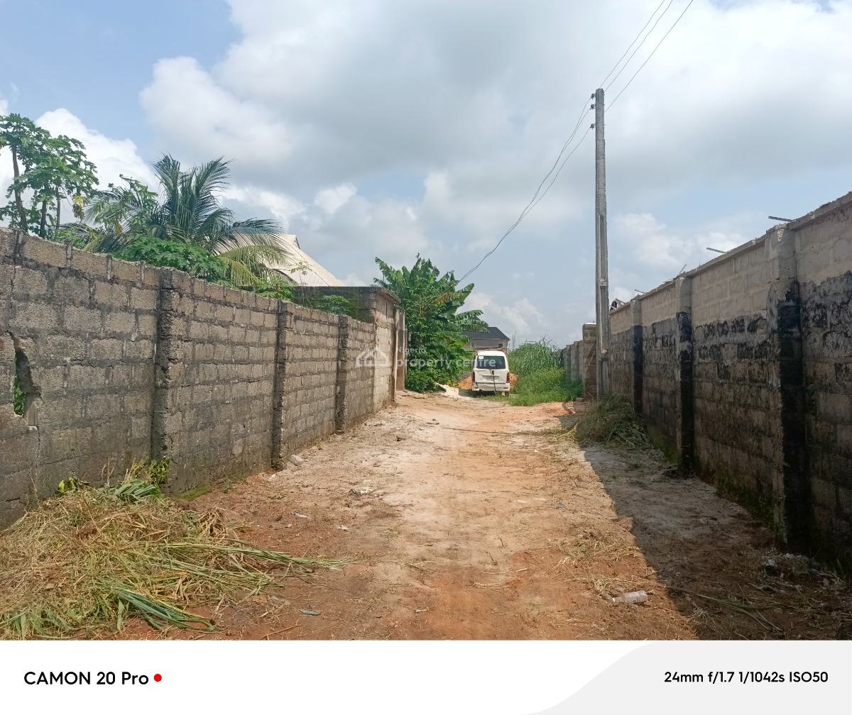 1 Surveyed Plot of Land Fenced & Gated, Avu Ancient Kingdom Off Ph Road, Owerri Municipal, Imo, Residential Land for Sale