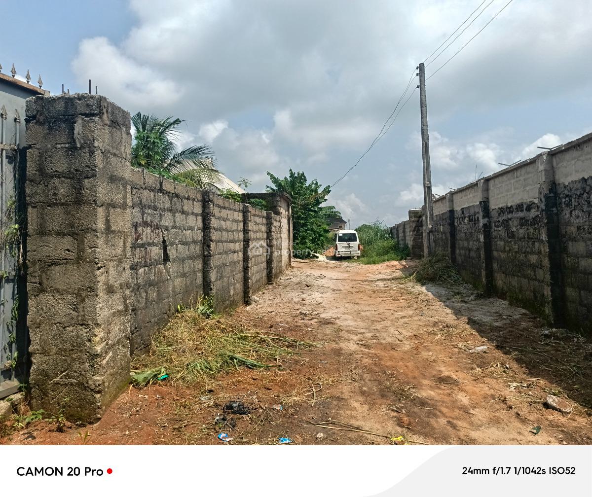 1 Surveyed Plot of Land Fenced & Gated, Avu Ancient Kingdom Off Ph Road, Owerri Municipal, Imo, Residential Land for Sale