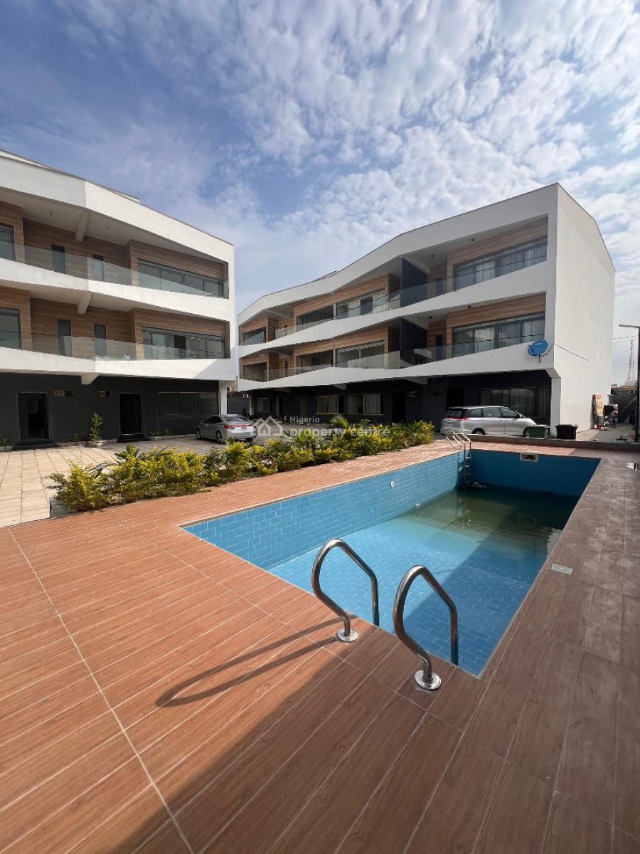 Stunning 4 Bedroom Terrace with Swimming Pool, Stunning 4 Bedroom Terrace with Swimming Pool in Ikate, Lekki, Lagos, Terraced Duplex for Sale