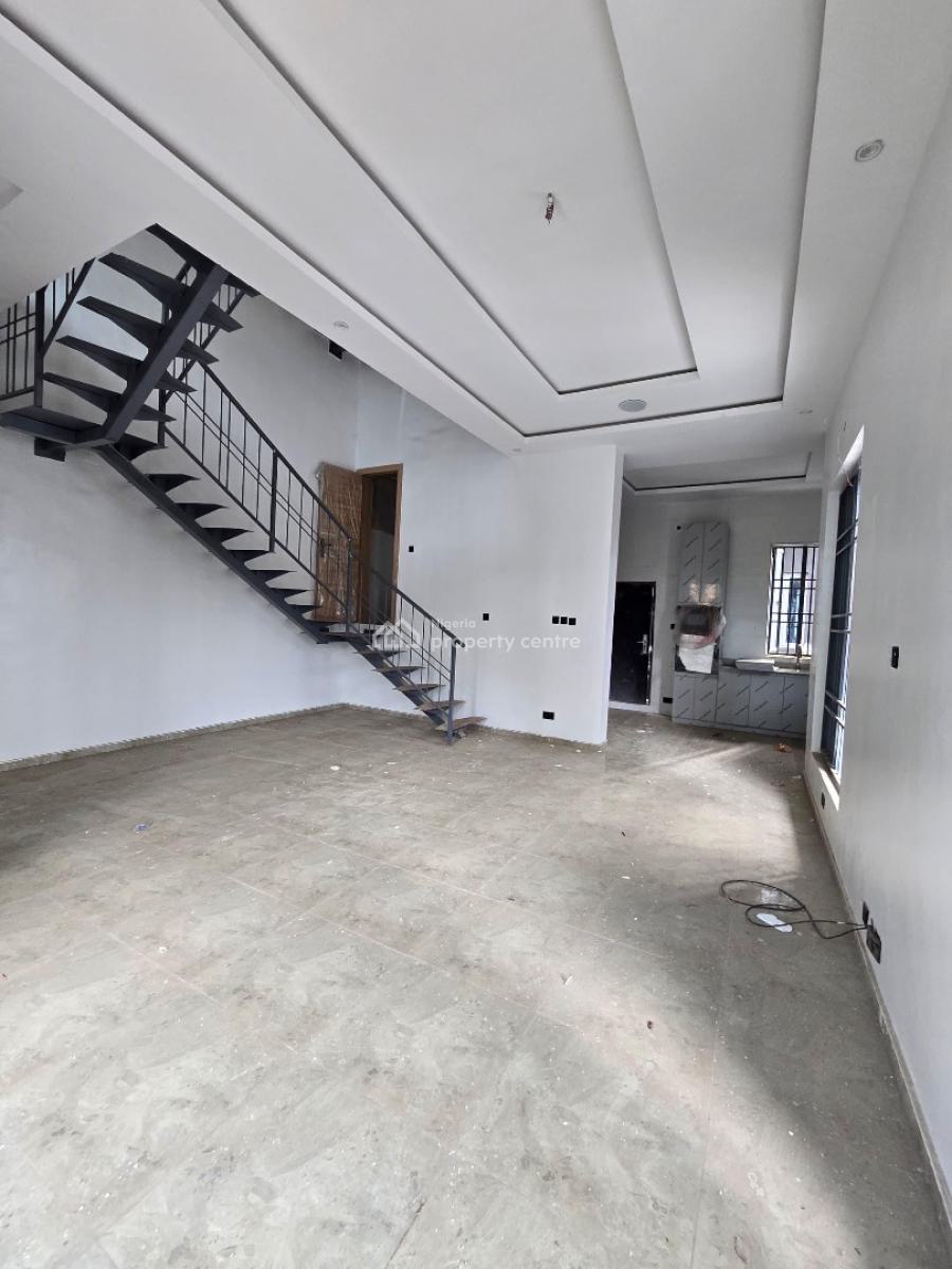 Contemporary 5-bedroom Semi-detached Duplex with Bq & Pool, Ikate, Ikate, Lekki, Lagos, Semi-detached Duplex for Sale