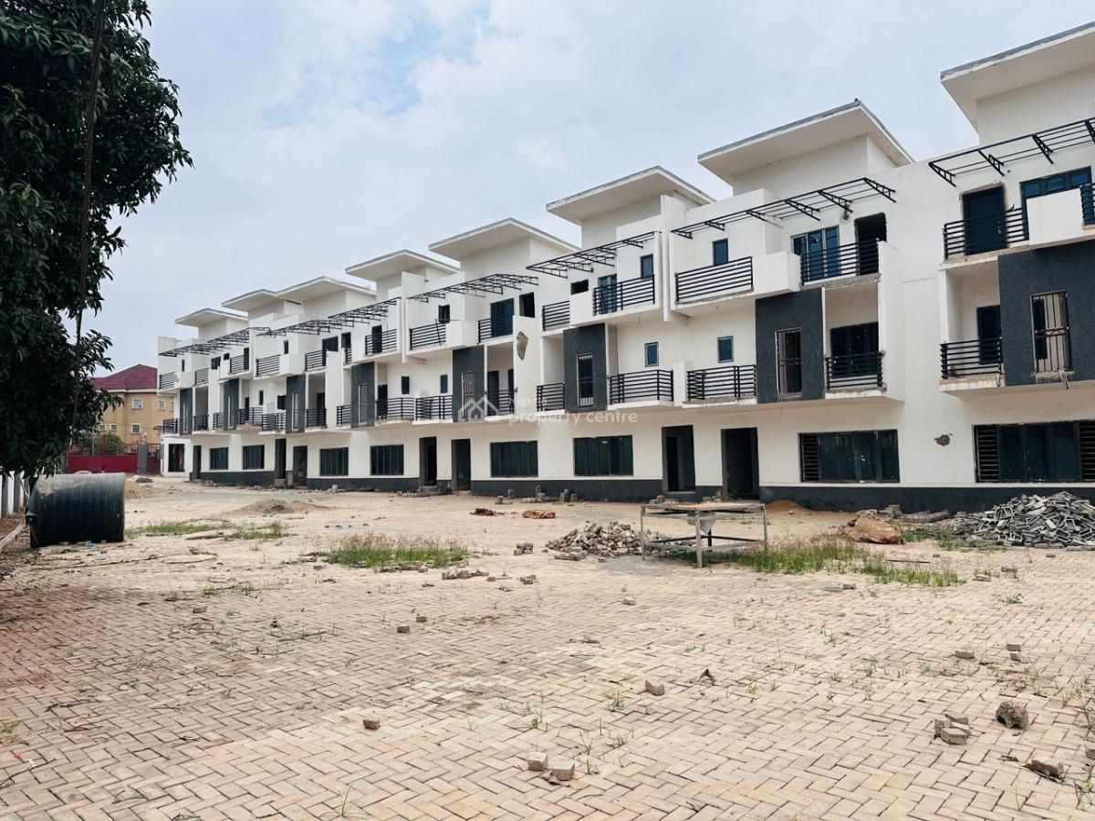 Well Built 4bedroom Terraced Duplex with Bq, Jabi District Abuja, Jabi, Abuja, Terraced Duplex for Sale