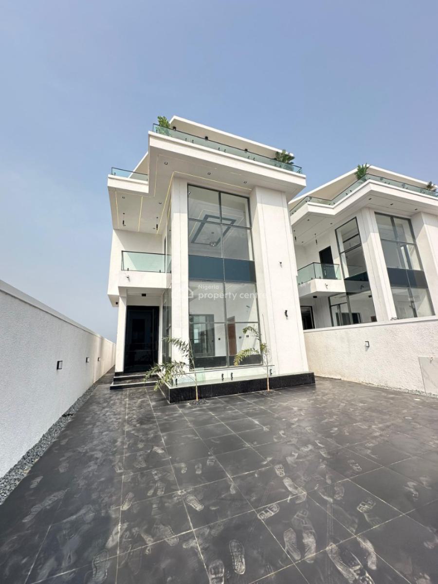 Contemporary 5 Bedroom Fully Detached Duplex with Bq & Swimming Pool, Ajah, Lagos, Detached Duplex for Sale
