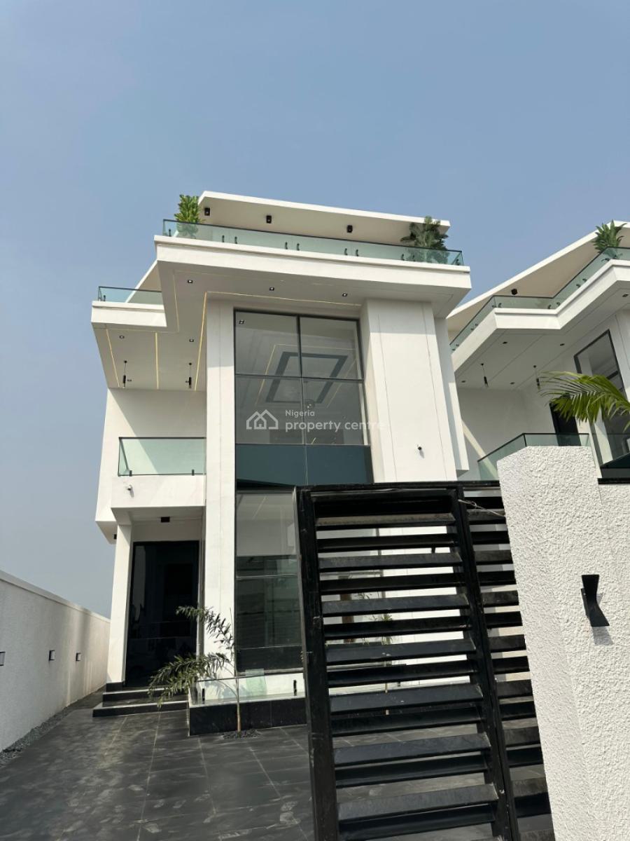 Contemporary 5 Bedroom Fully Detached Duplex with Bq & Swimming Pool, Ajah, Lagos, Detached Duplex for Sale