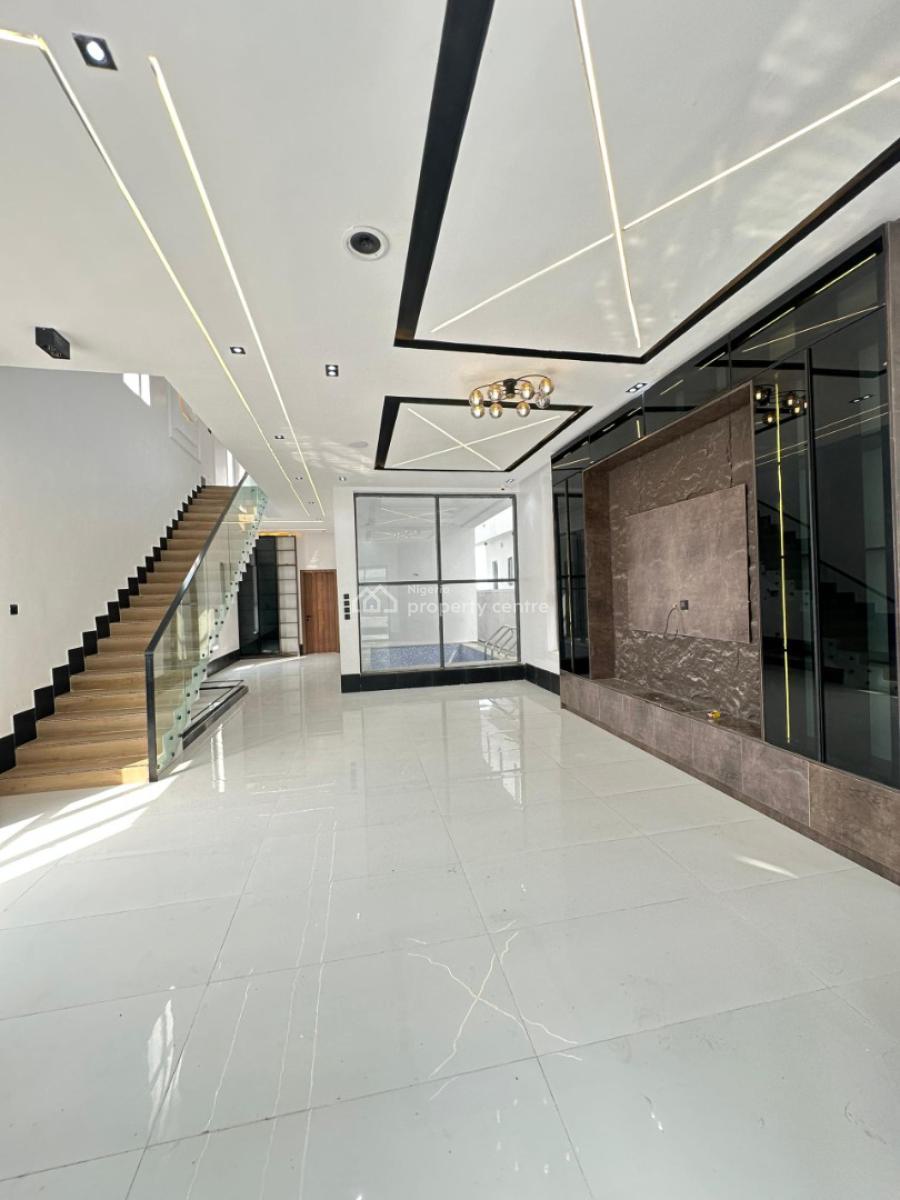 Contemporary 5 Bedroom Fully Detached Duplex with Bq & Swimming Pool, Ajah, Lagos, Detached Duplex for Sale
