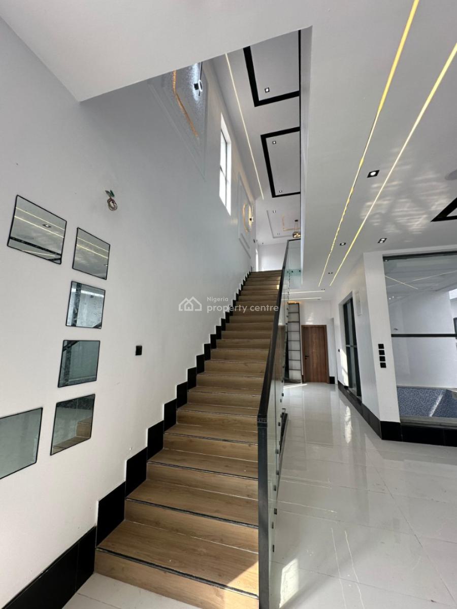 Contemporary 5 Bedroom Fully Detached Duplex with Bq & Swimming Pool, Ajah, Lagos, Detached Duplex for Sale