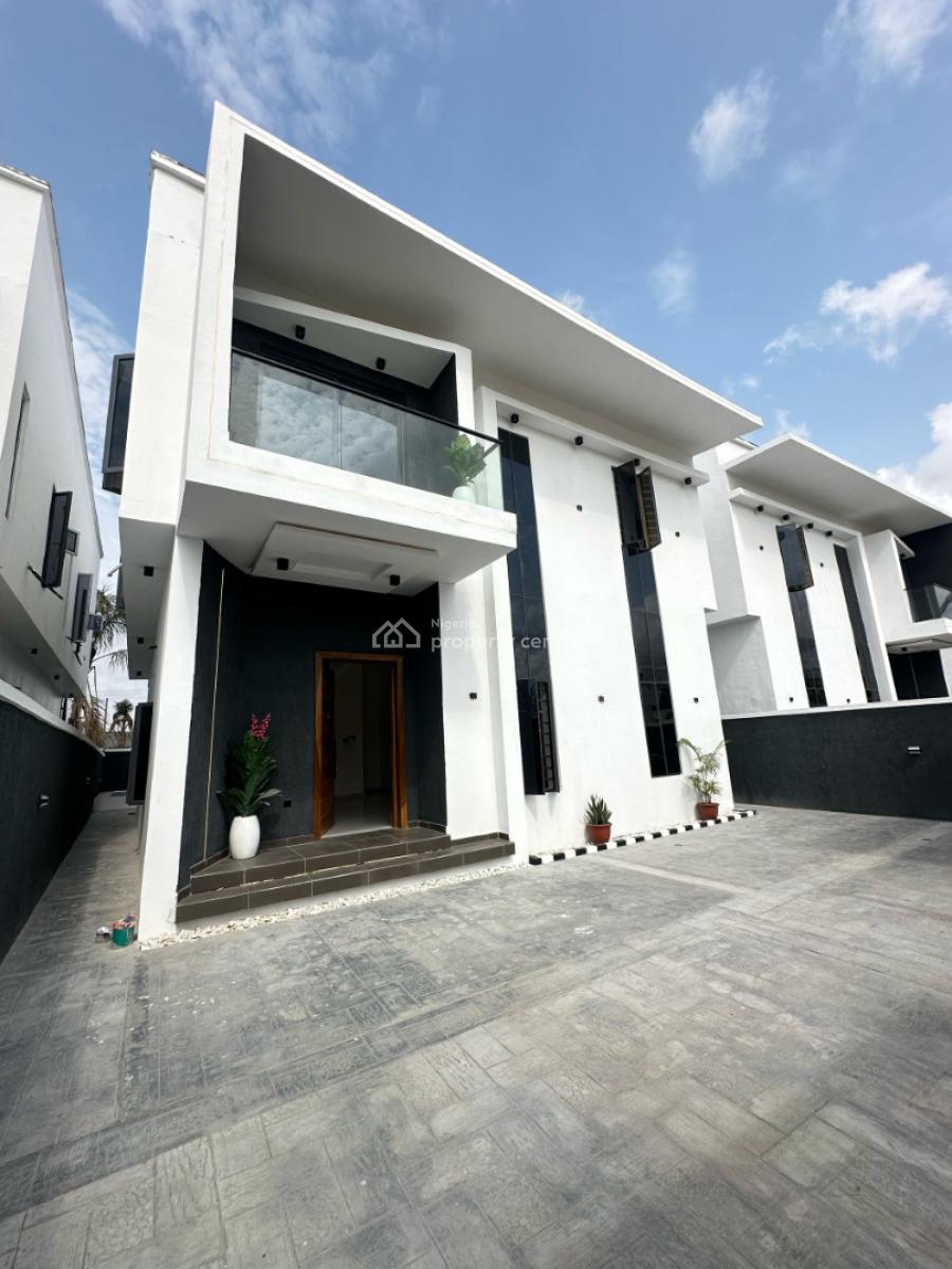 Contemporary 5 Bedroom Detached Duplex with Bq, Gym Room & Pool, Ajah, Lagos, Detached Duplex for Sale