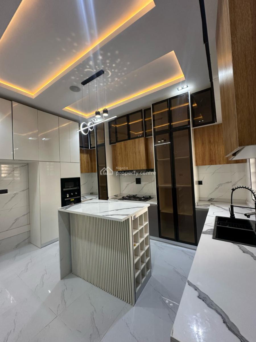 Contemporary 5 Bedroom Detached Duplex with Bq, Gym Room & Pool, Ajah, Lagos, Detached Duplex for Sale