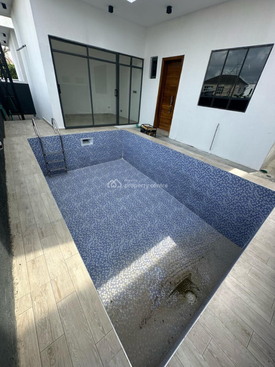 Contemporary 5 Bedroom Detached Duplex with Bq, Gym Room & Pool, Ajah, Lagos, Detached Duplex for Sale