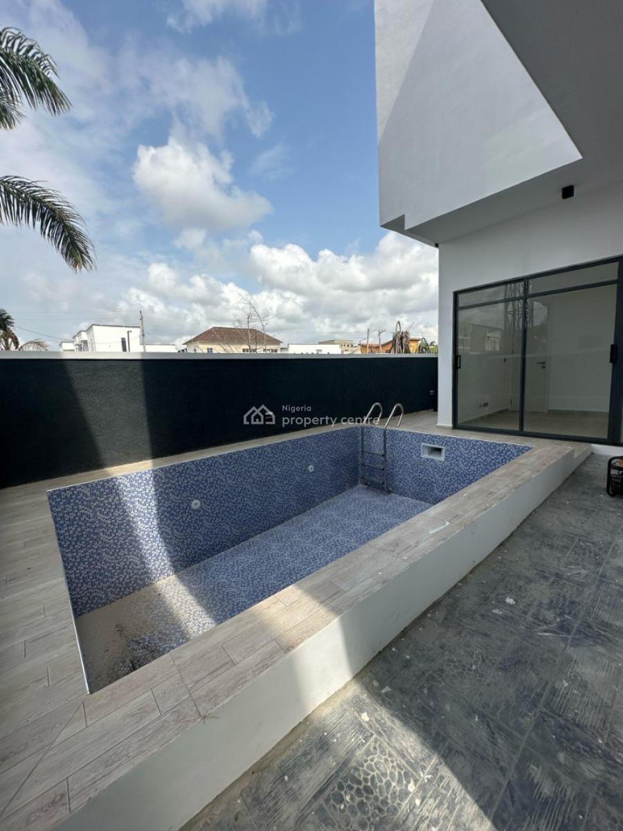Contemporary 5 Bedroom Detached Duplex with Bq, Gym Room & Pool, Ajah, Lagos, Detached Duplex for Sale