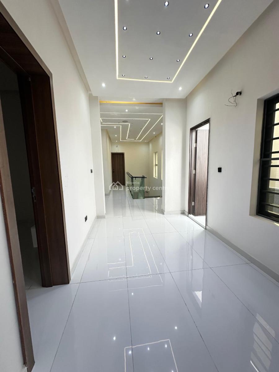 Contemporary 5 Bedroom Fully Detached Duplex with Bq, Pool & Inverter, Ajah, Lekki, Lagos, Detached Duplex for Sale