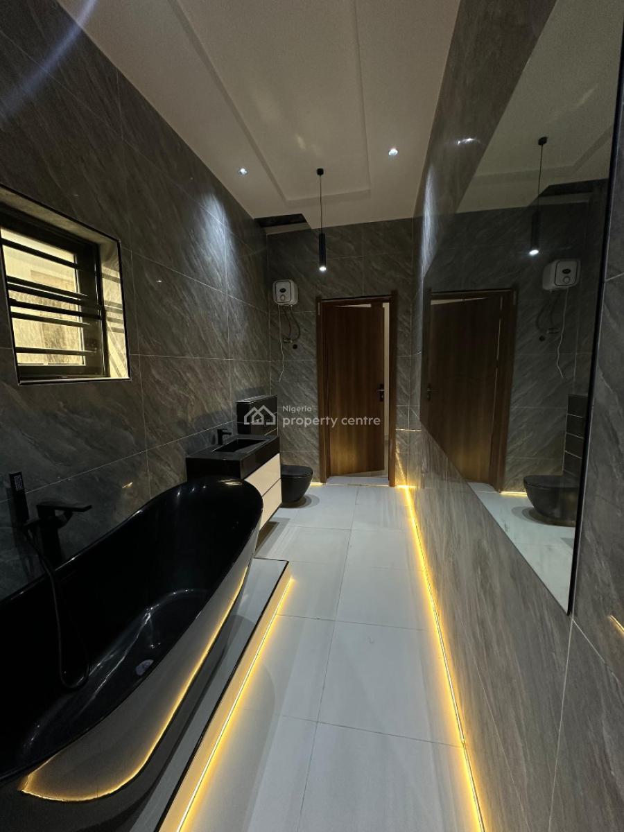 Contemporary 5 Bedroom Fully Detached Duplex with Bq, Pool & Inverter, Ajah, Lekki, Lagos, Detached Duplex for Sale
