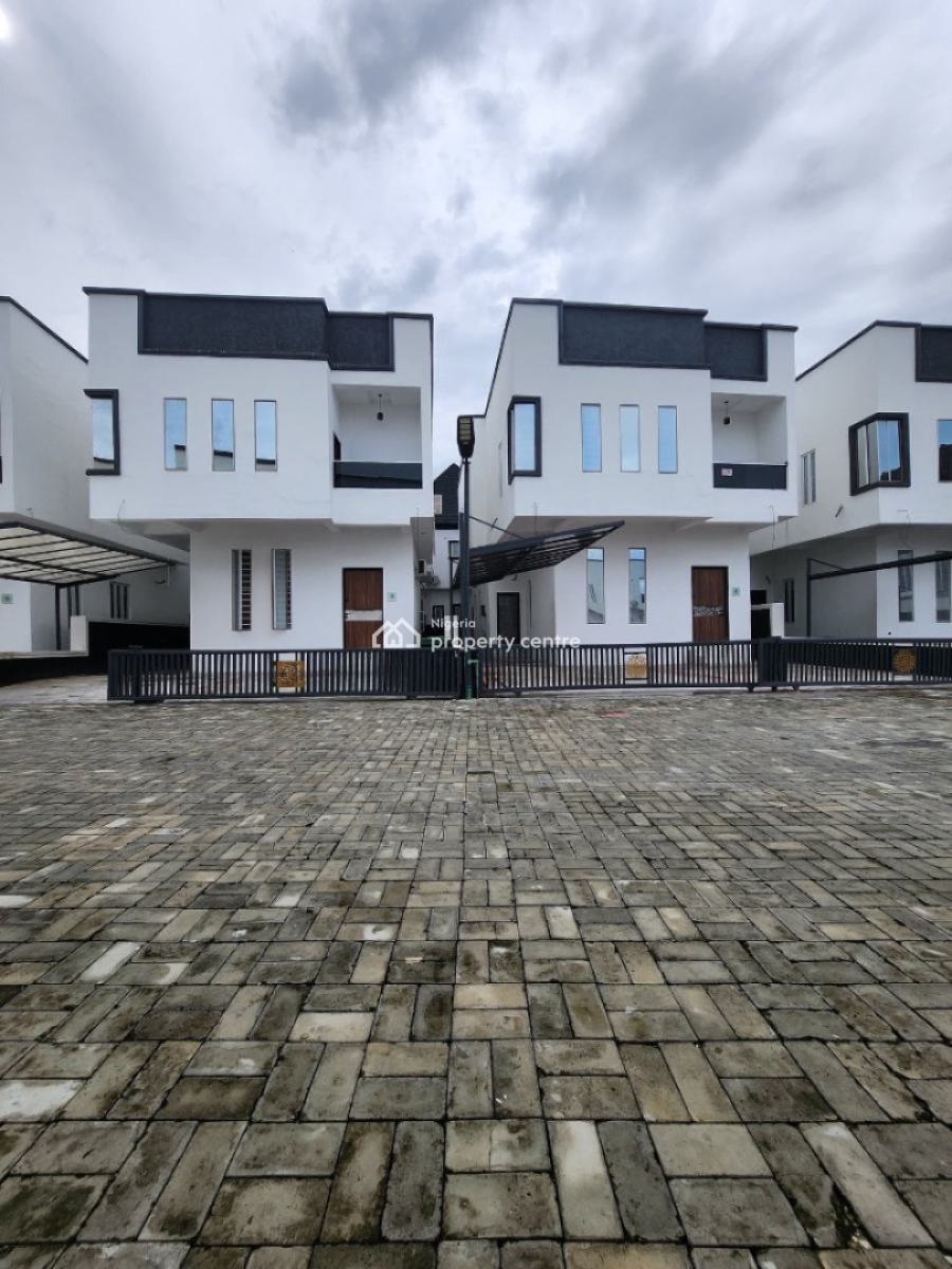 Brand New Cool Duplex with Bq (modern Architecture), Lekki, Ikota, Lekki, Lagos, Detached Duplex for Rent